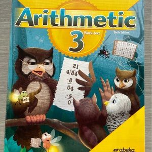 Mathematics Abeka Grade 3, Never Used, No writing.